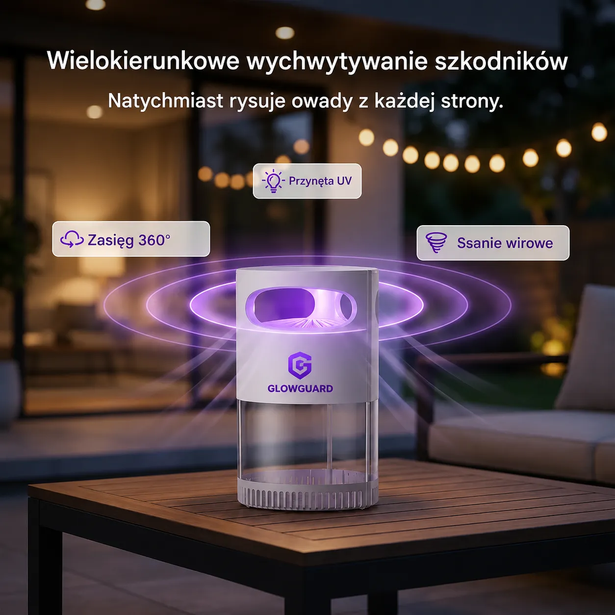 Glow Guard dla domu z dziećmi i zwierzętami
